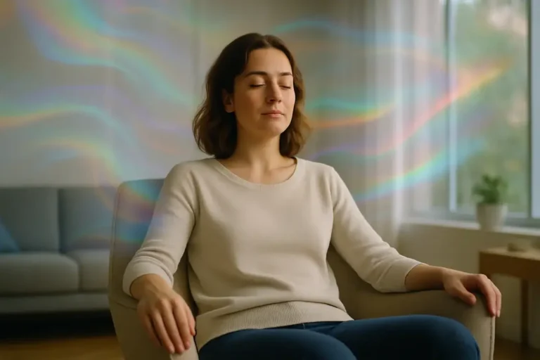 Autohypnose à domicile : une pause de détente accessible à certaines personnes, sans garantie d’effet durable ni de bénéfice thérapeutique établi.