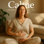 Respiration diaphragmatique dans un moment calme : le mouvement abdominal peut être observé, sans garantir de bénéfice médical.