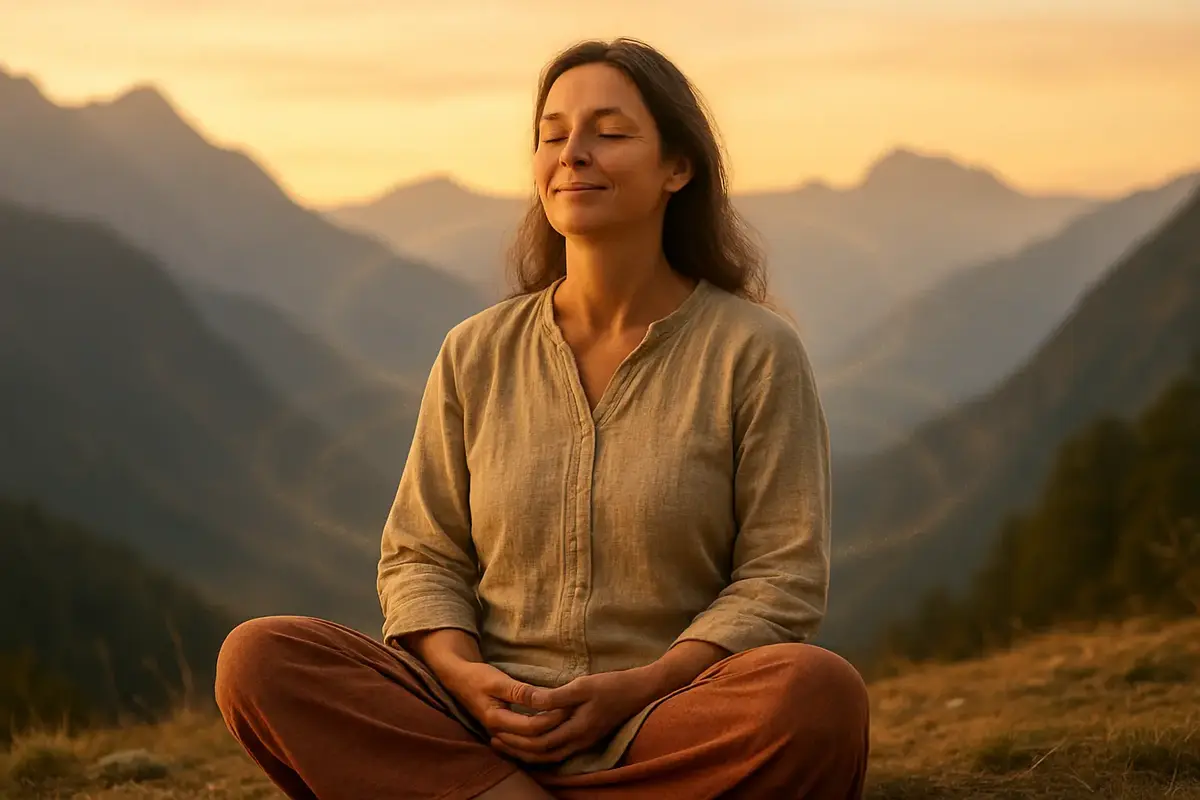 La récitation d’un mantra peut servir de point d’attention pendant un moment de détente, sans garantir de soulager l’anxiété.