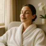 Séance de massage bien-être pour une pause de détente, sans garantie d’effet ni substitution à un soin médical.
