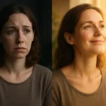 Une pause de lecture dans un cadre ordinaire évoque une activité de détente, sans suggérer de protection contre le stress ni d’effet thérapeutique.