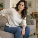 Douleur au flanc et durée variable d’une colique néphrétique : une posture inconfortable évoque le sujet sans établir de diagnostic.